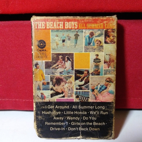 The Beach Boys All Summer Long Cassette Promo De Época, Leer