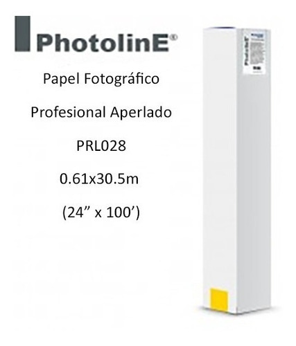 Papel Fotográfico Kronaline Perla Prl028 0.61x30.5 Plotter Color Blanco