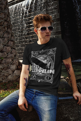 Camiseta Rock Metal Led Zeppelin N5