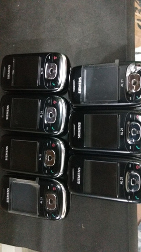 Lote 6 Celulares Siemens Al21 12/17 Ler Anuncio