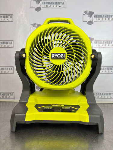 Ventilador Con Rociador Ryobi 18v Pcl851k 7-1/2in 1.5ah Set 19.05 Cm 60 Verde/gris Gris Plástico 3