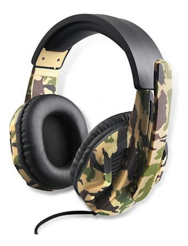 Fone De Ouvido Headset Gamer Camuflado 5 Em 1 - Oivo