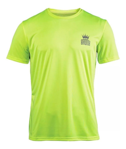 Remera Deportiva Bronx Entrenamiento C/ Verde - Adulto