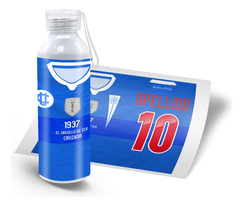 Botella De Aluminio Universidad Católica Personalizada-750ml