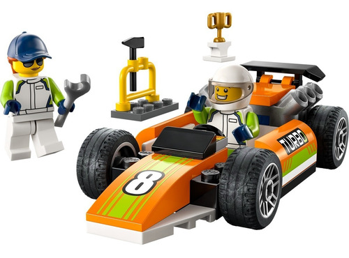 Lego Auto De Carreras - Mod 60322 - 46 Piezas