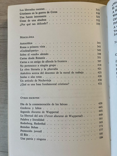 Articulos Criticas Y Otros Escritos - Heinrich Boll