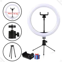 Comprar Tripe Mesa + Ring Light 10 Suporte Celular P Selfie Portátil