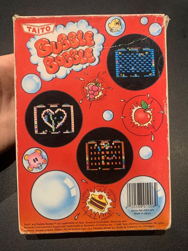 Bubble Bobble Nintendo Nes Sin Manual (Usado)