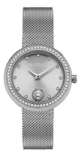 Versus Versace Relojes Para Mujer Plata 35 Mm Colección Lea 