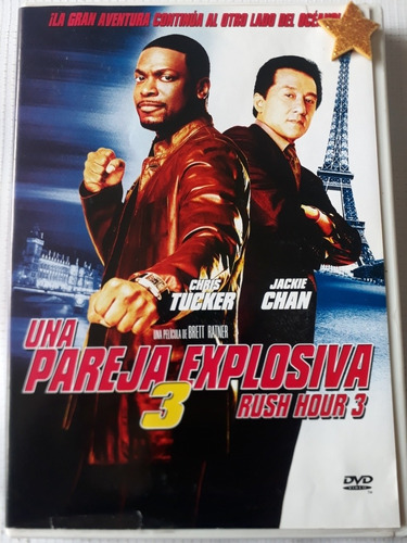 Dvd Una Pareja Explosiva 3 Rush Hour 3 Jackie Chan