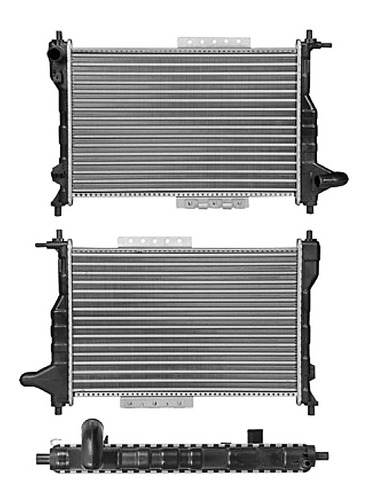 (1) Radiador De Agua Mecánico Polar Matiz Std L4 1.0l 06_15