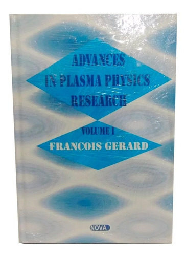 Livro Advances In Plasma Physics Research Em Inglês