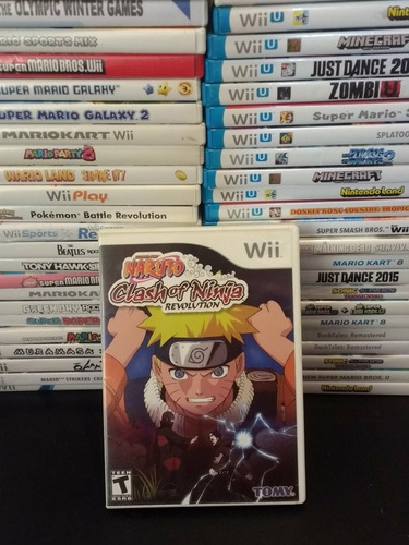 Juego Para Nintendo Wii Naruto Clash Of Ninja Wii U Wiiu