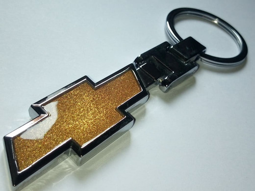 Llavero Emblema De Lujo Chevrolet Doble Cara
