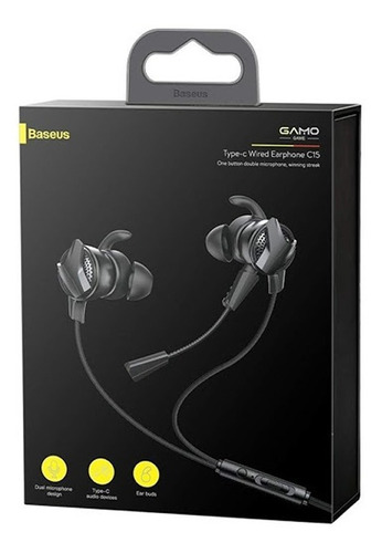 Auriculares Con Cable Baseus Gamer Type-c C15