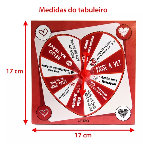 Tabuleiro – Jogo do amor  Jogos de amor, Jogo do beijo, Jogos para  namorados