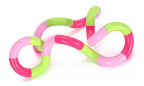 Fidget Toy Tangle Sensorial Peças Desmontáveis Descompressão