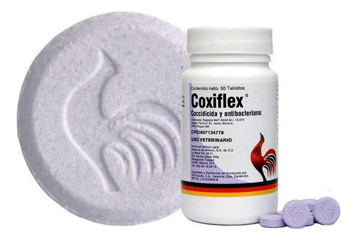Tabletas Coxiflex 100t// Tratamiento Para Coccidicida Aves
