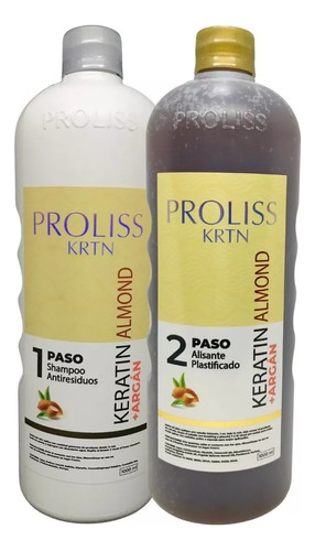 Pack Keratina Alisante Efecto Plastificado 0,6 - Proliss