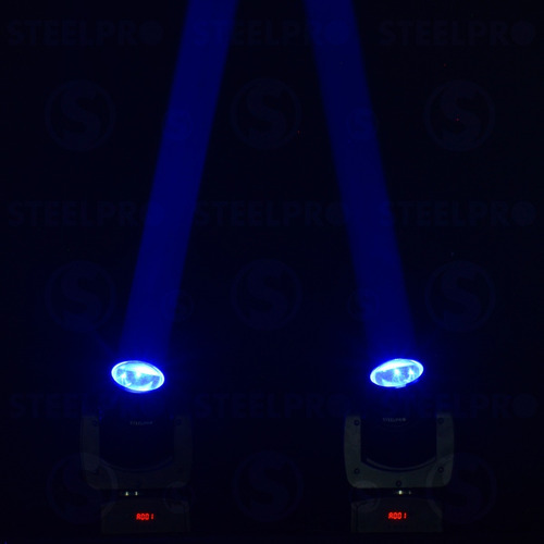 Kit Cabeza Movil Beam 80w Rgbw + Controlador Dmx512 Steelpro