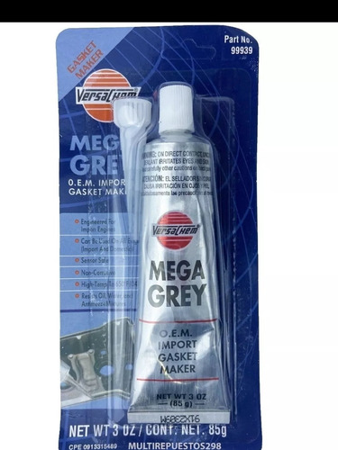 Silicón Mega Grey