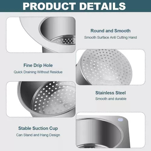 Cesta De Filtro Swan De Acero Inoxidable Sin Perforaciones