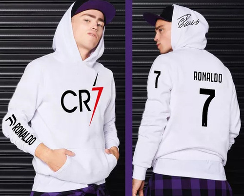 Sudadera Hoodie Cristiano Ronaldo 7 Futbol Excelente Regalo