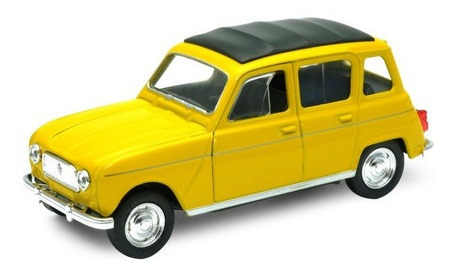 Welly 1:34 Renault 4 Amarillo 43741cw