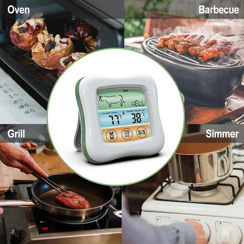 Yu Termómetro Digital For Carne Termómetro De Cocina