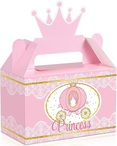 Caja De Regalo De Cna De Princesa Pequeña De 12 Piezas...