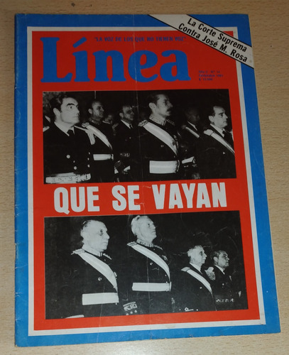 Revista Línea Número 14 Septiembre De 1981
