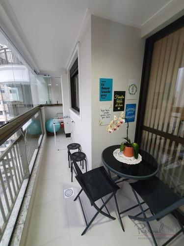 Imagem 5 de 15 de 2 Dormitórios 1 Suite Mobiliado Em Condominio Clube No Itacorubi, Sacada Com Churrasqueira E 2 Vagas - V-3961