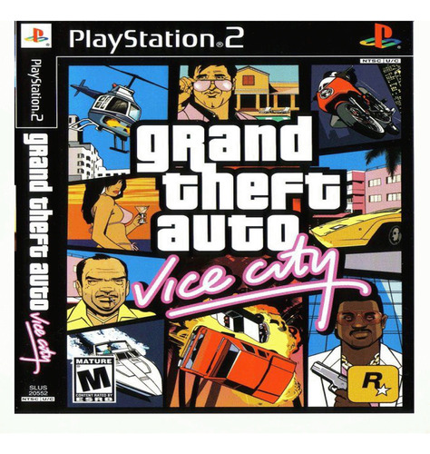 Grand Theft Auto Vice City  Gta Ps2 Físico