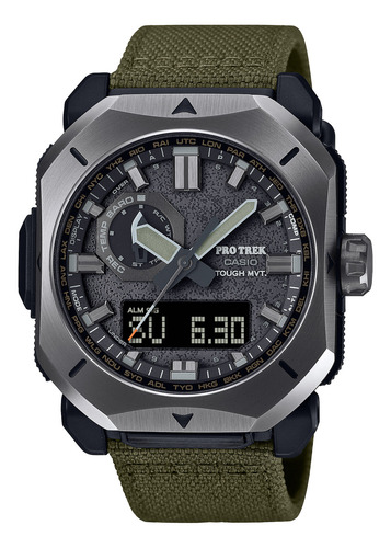 Reloj Casio G-shock Modelo: Prw-6900yb-3cr Correa Verde