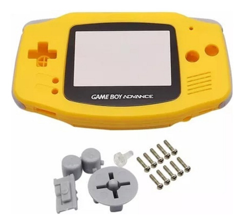 Carcasa Para Game Boy Advance Gba Color Amarillo (Reacondicionado)