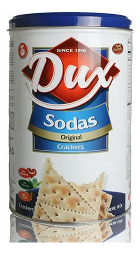 Biscoitos Cracker Dux Sodas Original  Sem Sal  454g