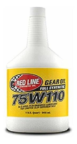Redline Red57804 Aceite Para Engranajes (75w110 Gl-5), 1 Cua