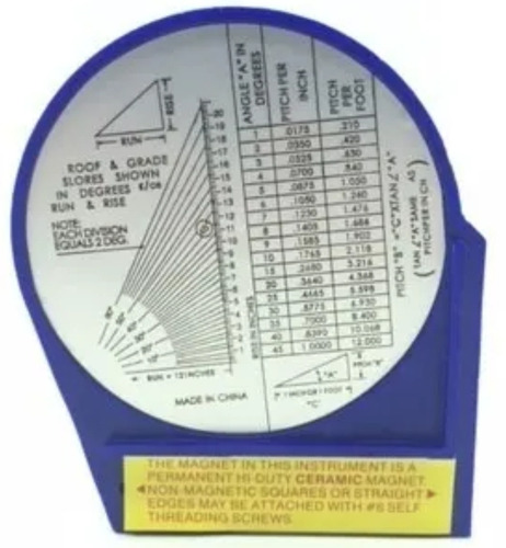 Imagen 2 de 6 de Inclinometro Con Base Magnética. Medidor De Inclinación