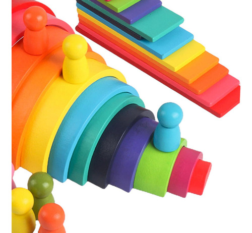 * Juguetes Educativos De Madera Montessori Para Niños Y