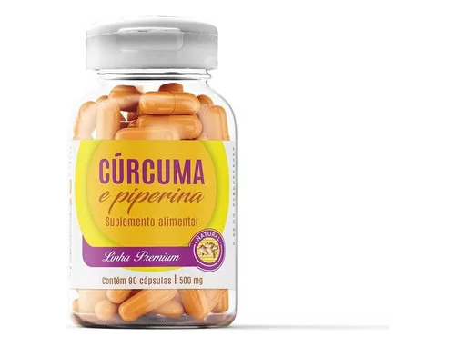 Cúrcuma Con Pimienta Negra 90cap Cúrcuma 496 Mg