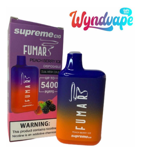Imagen 6 de 10 de Cigarrillo Electrónico Pod Desechable Supreme