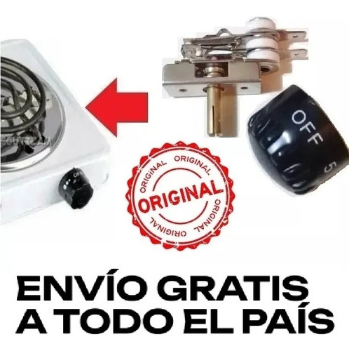 Termostato Para Resistencia De Cocina Eléctrica De 1000 Watt