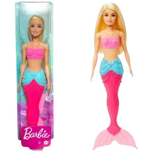Muñeca/ Barbie Sirena Dreamtopia Surtida Para Niñas 