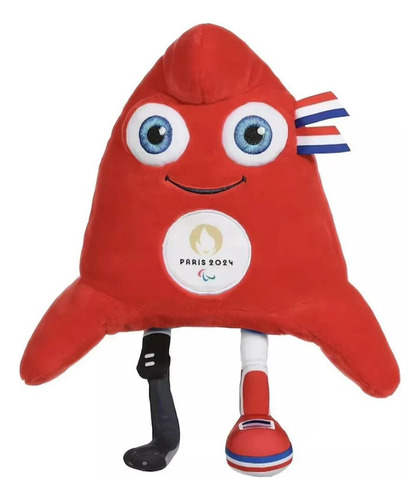 S Mascot De 2024 Olympic Peluche De The Phryges 2pcs/ 24cm
