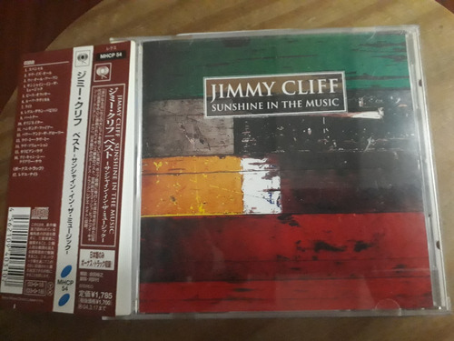 Jimmy Cliff (sunshine...) Cd Importado Japão Raro Com Bonus