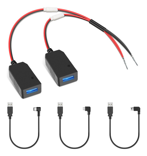 Adaptador De Corriente Dashcam Yamajim Universal 12 V A 5 V