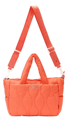 Bolso Dama Cartera Skora Waves New Shopper Naranja