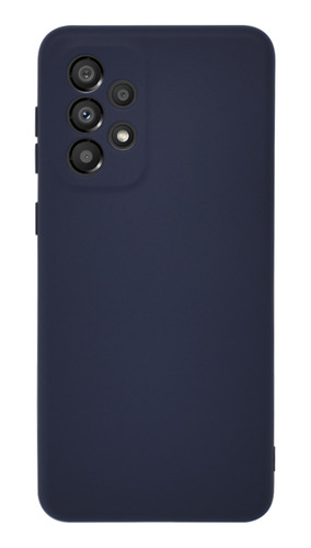 Protector Samsung Galaxy A33 5g Engomado Color Azul Oscuro
