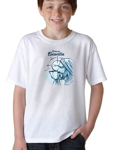 Camiseta Blusa Primeira Comunhão Eucaristia 239