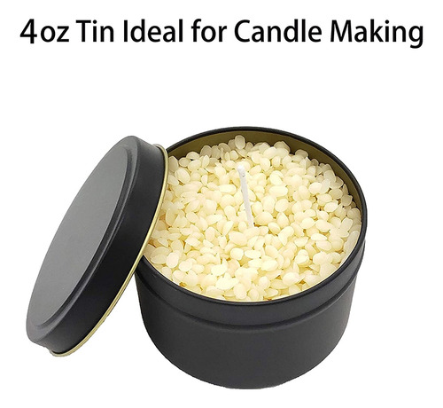 Latas Para Velas, 24 Piezas, Recipientes De Metal Para Velas